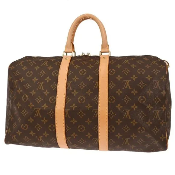 Louis Vuitton Monogram Keepall 45 Duffle Bag M41428 FL0091 155865 - Picture 2 of 10